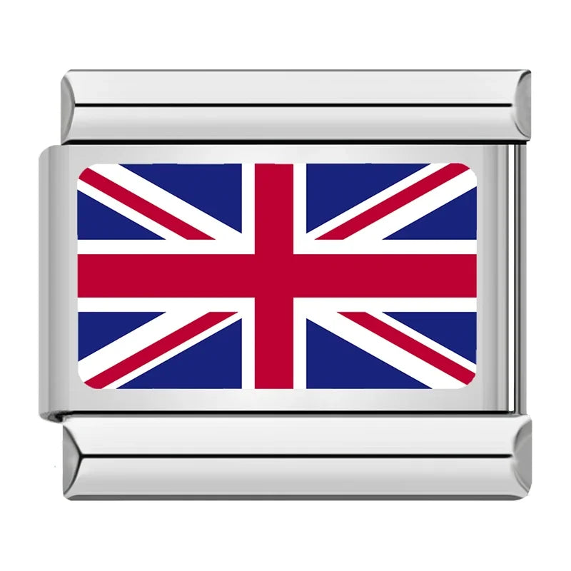 Maillons thème drapeaux