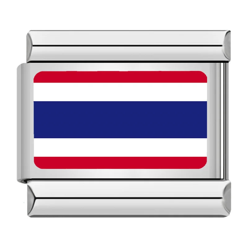 Maillons thème drapeaux
