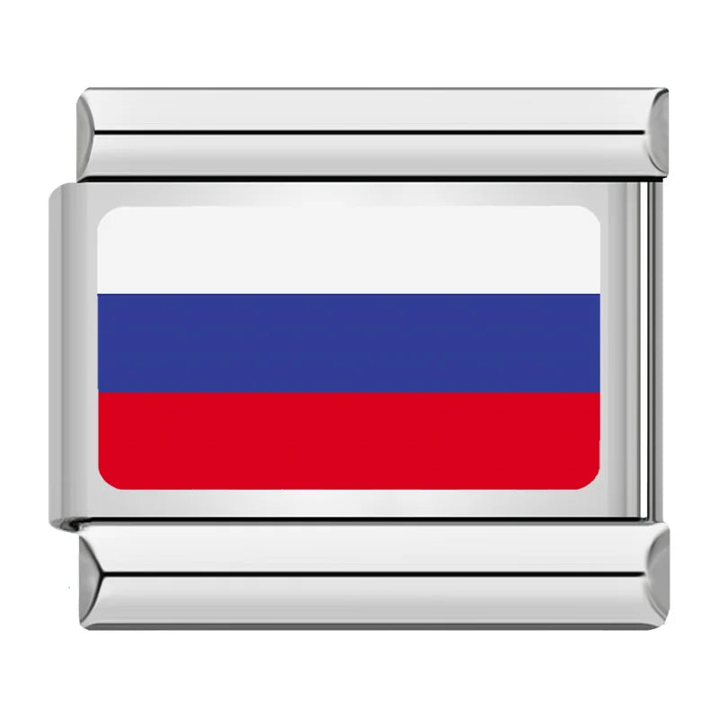 Maillons thème drapeaux