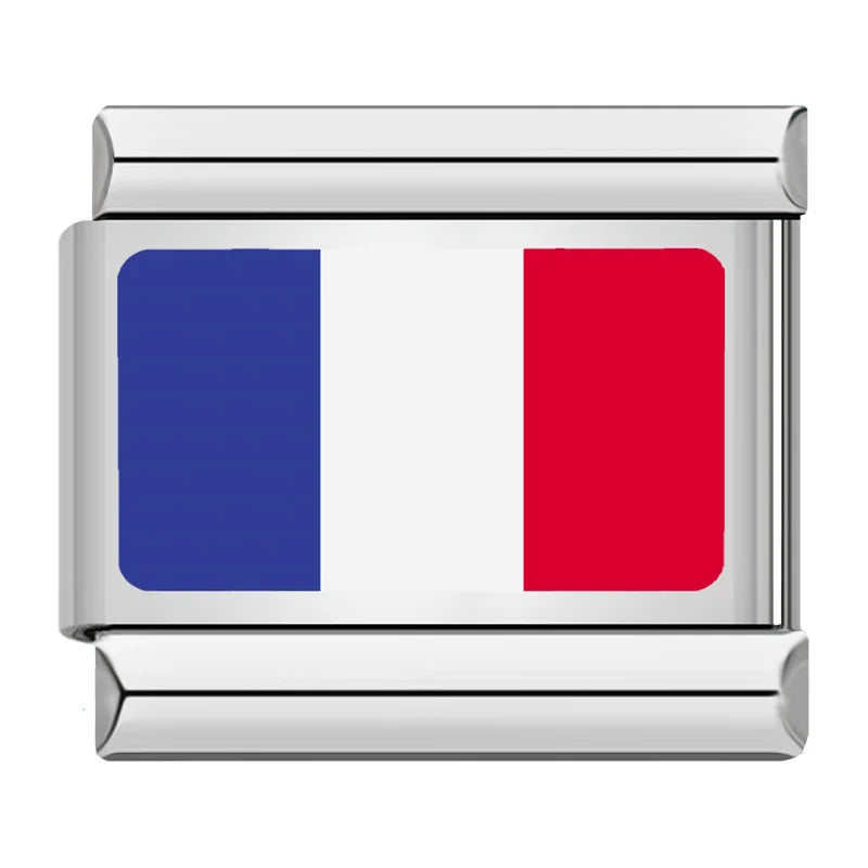 Maillons thème drapeaux